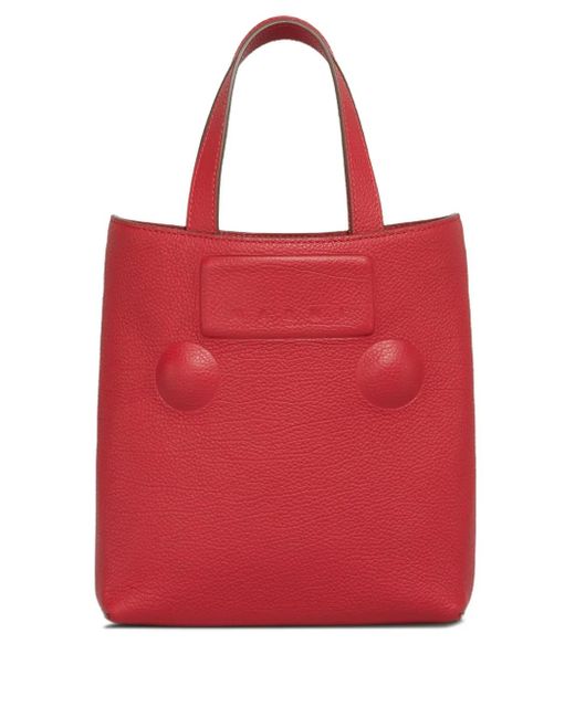 Marni Red Small Trunkaroo Tote Bag