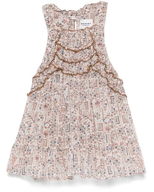 Isabel Marant Natural Carlee Blouse