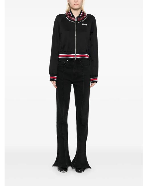 Off-White c/o Virgil Abloh Black Embr Off Patch Tracksuit Jacket