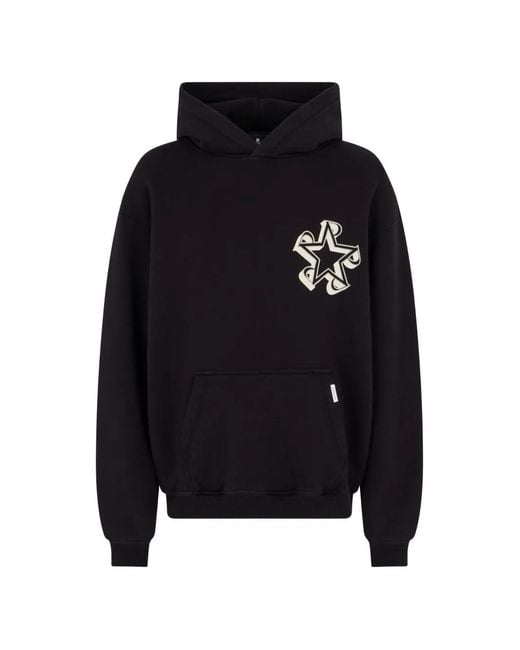 Sudadera Initial Star Con Capucha Represent de hombre de color Black