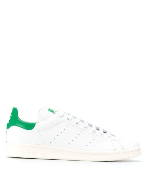 メンズ Adidas Stan Smith ローカット スニーカー White