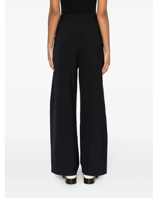 Studio Nicholson Black Malar Straight-Leg Trousers