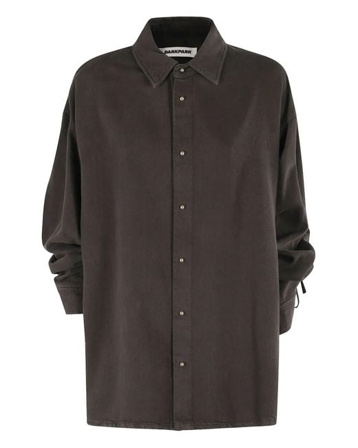 Camisa Con Puños Con Cordones DARKPARK de color Gray