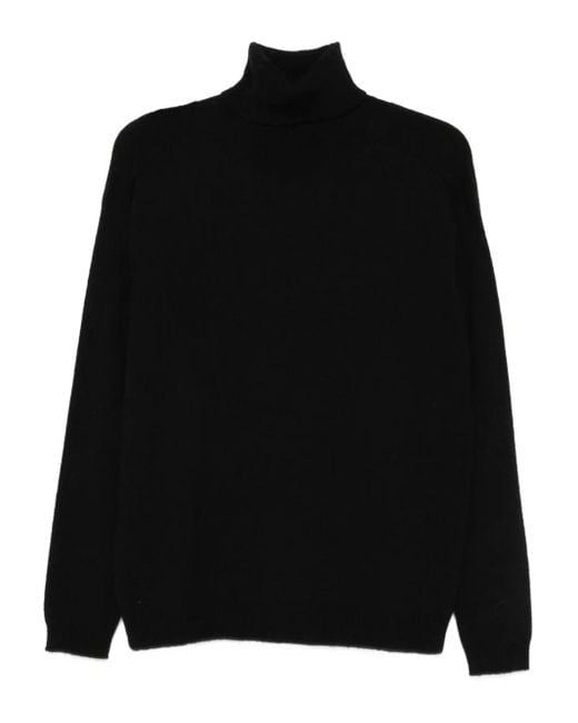 Jersey con cuello alto FEDERICA TOSI de color Black