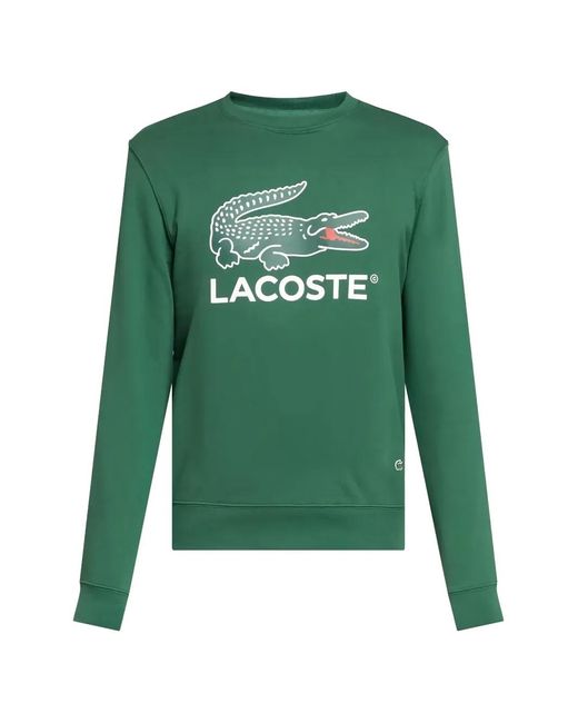 Lacoste Green Sweat À Logo Imprimé for men