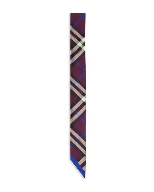 Burberry Purple Scarfs