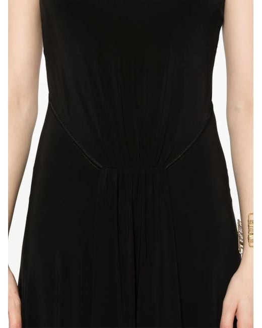 Sportmax Black Actor Jersey Dress