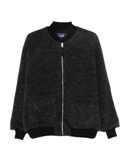 Chaqueta Con Cremallera Comme des Garçons de hombre de color Black