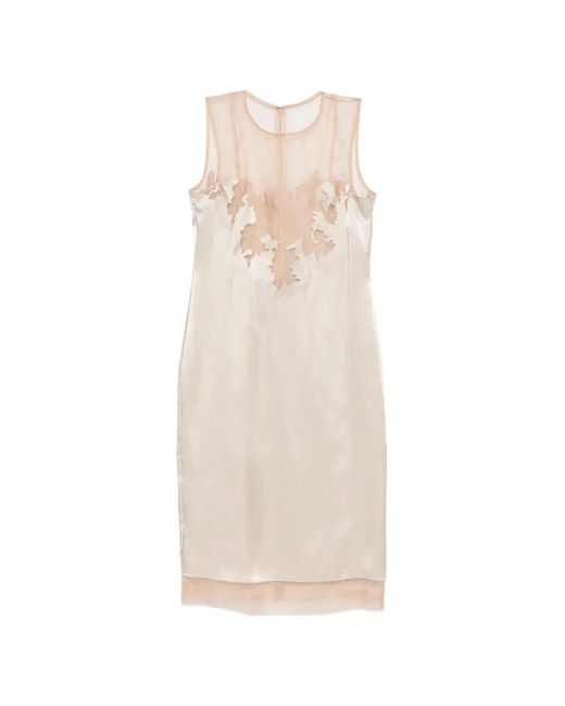 JULIE KEGELS White Debby Midi Dress