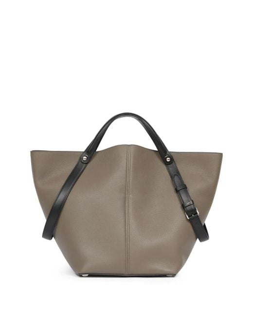 Maison Margiela Gray Large Dress-Age Shoulder Bag