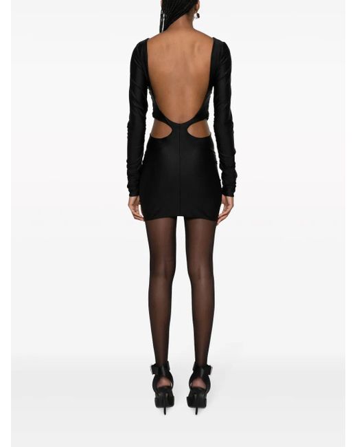 GIUSEPPE DI MORABITO Black Minikleid Mit Cut-Outs