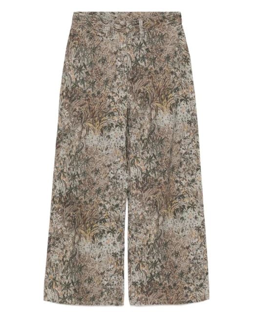 JNBY Natural Graphic-Print Jeans