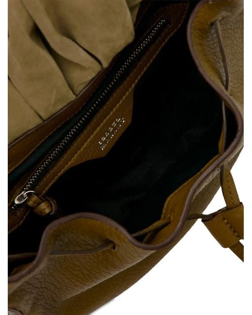 Isabel Marant Metallic Bolton Drawstring Shoulder Bag