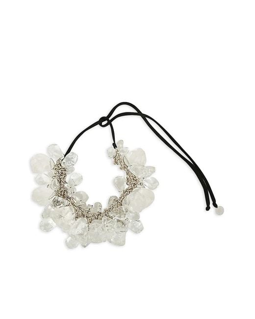 Maria Calderara Metallic Chain-Embellished Body Jewellery