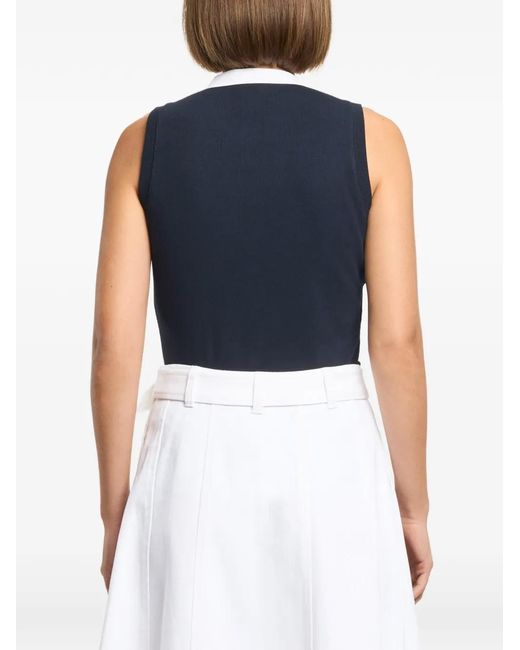 Cinq À Sept Blue Beverly Buttoned Shirt