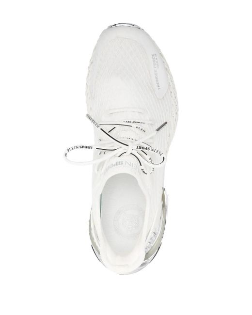 Philipp Plein White Thunderforce Genx Sneakers