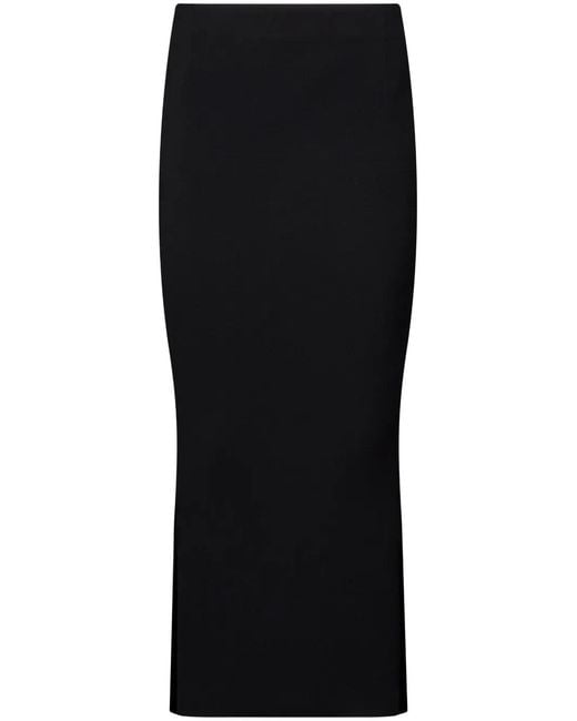 Thom Browne Wollen Hobble Rok in het Black