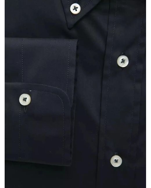 Robert Friedman Blue Button-Down Shirt for men