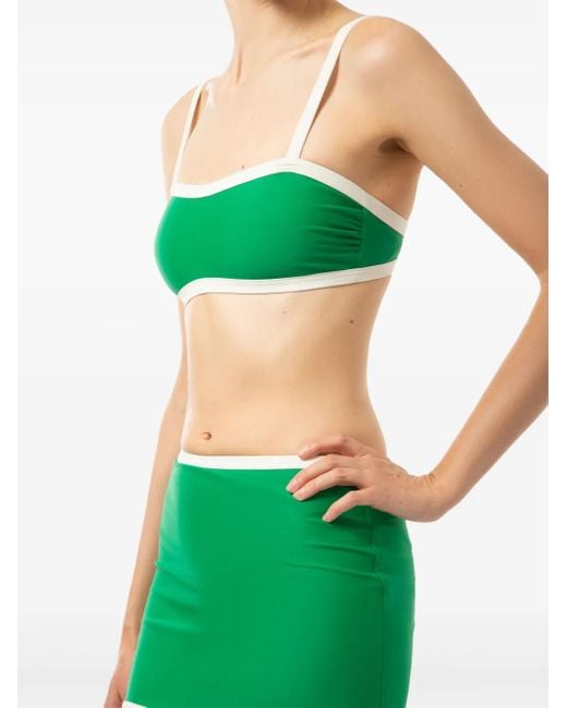 Pilzer Green Bare Bikini Top