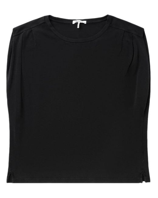 Rag & Bone Black Oversize Cotton T-shirt
