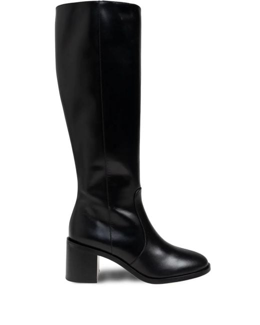 Stuart Weitzman Black 70Mm Esme Boots