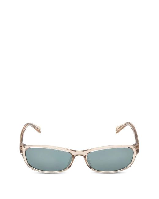 Guess Blue Rectangle-Frame Sunglasses