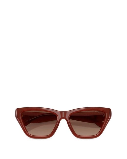 COACH Brown Cat-Eye Frame Sunglasses