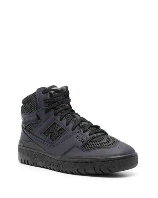 Junya Watanabe Black 650 High-Top Sneakers for men