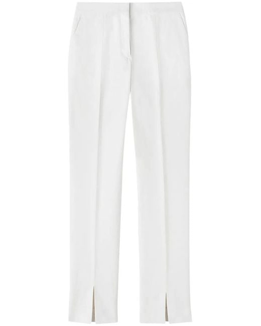 Jil Sander White Trousers