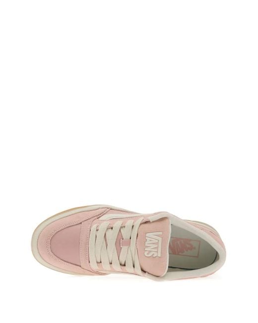 Vans Pink Hylane Suede Sneakers