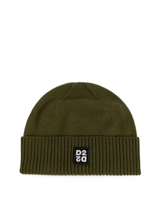 DSquared² Green Logo-Patch Knit Set for men