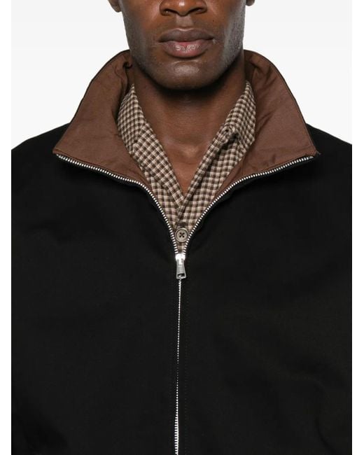 Our Legacy Black Twill Bomber Jacket for men