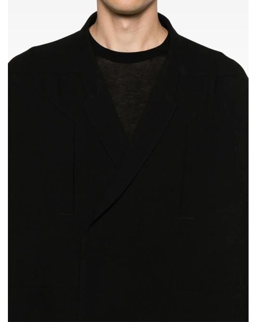 Rick Owens Arrowhead Jmf Jas in het Black voor heren