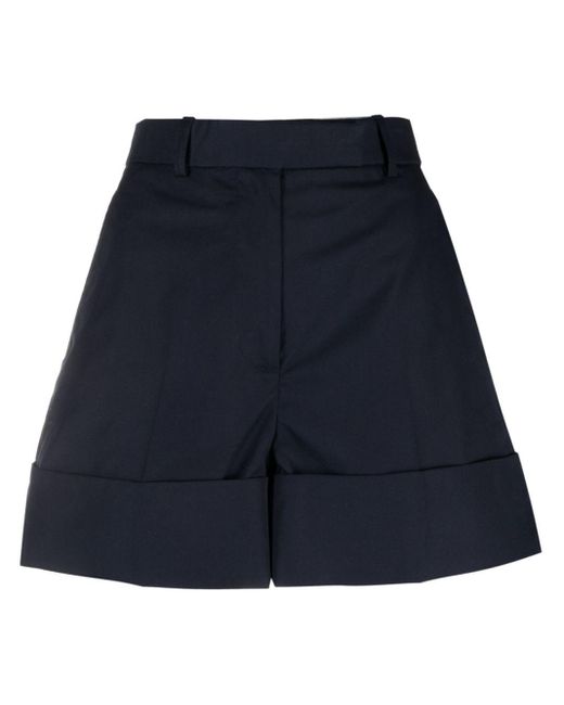 Thom Browne Blue 4 Bar-tab Tailored Shorts