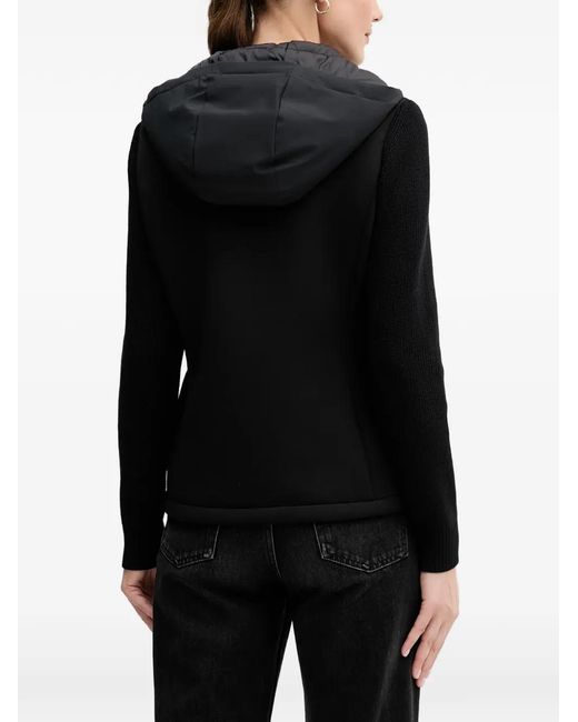 Colmar Black Hooded Zip Jacket