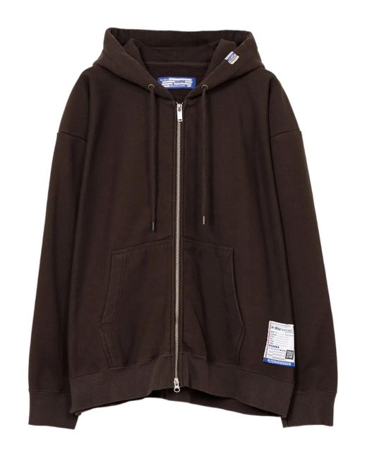 in・stru(men-tal) Brown Zip-Up Hooded for men