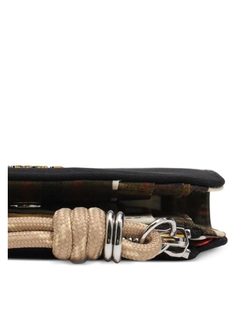 Bimba Y Lola Black Nylon Compact Purse