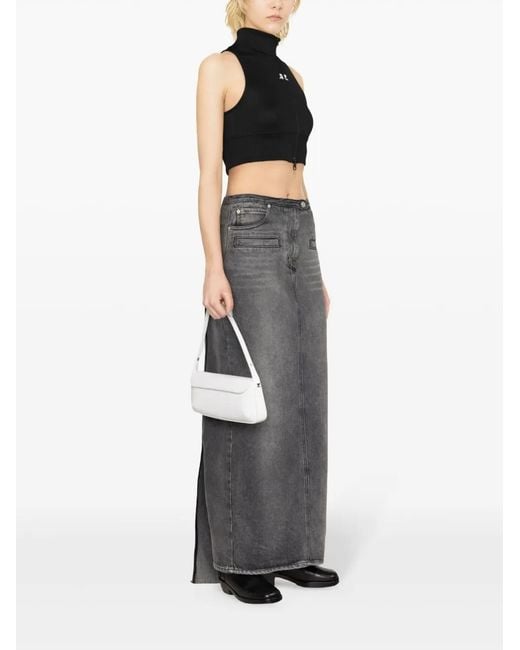 Courreges Black Cropped Vest