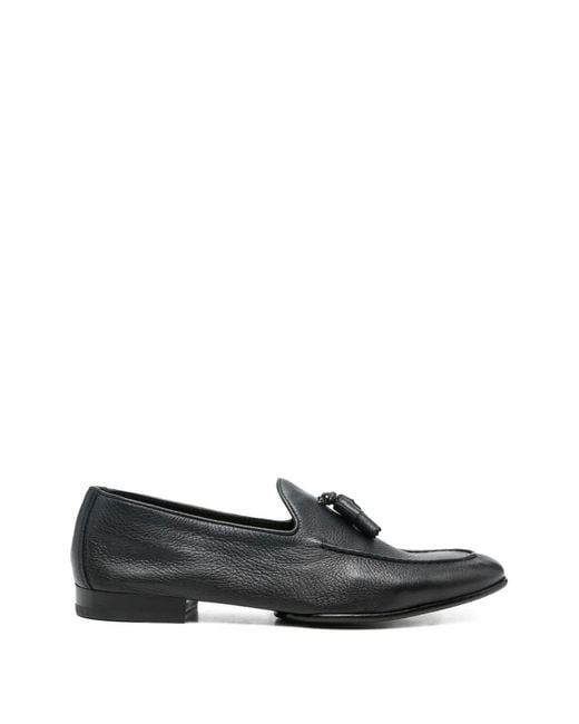 Doucal's White Mocassins À Détails De Pompons for men
