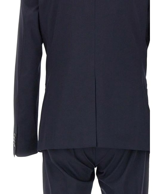 Corneliani Blue Single-Breasted Suit for men