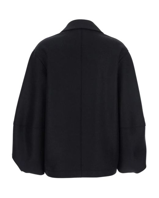Harris Wharf London Blue Virgin Wool Blazer