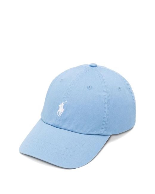 Polo Ralph Lauren Blue The Iconic Cotton Chino Ball Cap for men