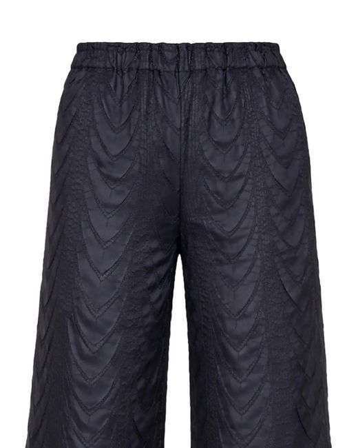 MEIMEIJ Blue Patterned Trousers