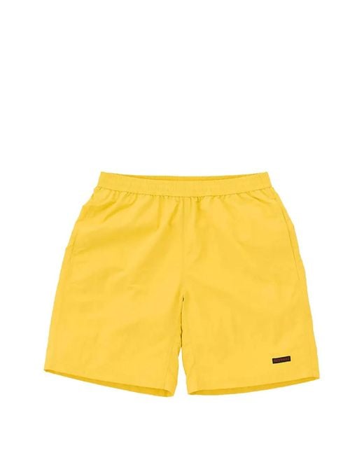Gramicci Yellow Reef Shorts for men