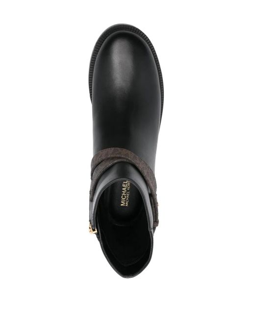 Michael Kors Black Abigail Flat Bootie