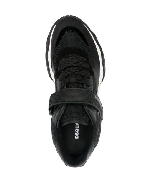 DSquared² Wave Mesh-Sneakers in Black für Herren