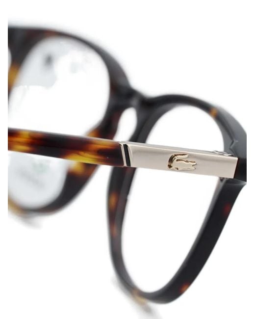 Lacoste Black Runde Brille