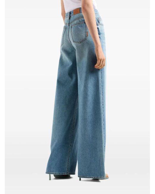 ARMANI EXCHANGE Blue Flared Jeans
