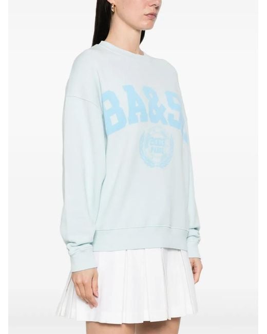 Ba&sh Blue Benjamin Sweatshirt