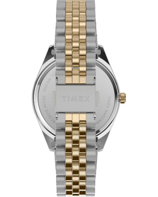 Timex Gray X Jacquie Aiche Graphic-print Dial 36mm